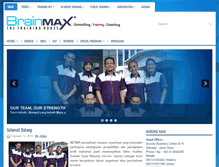 Tablet Screenshot of brainmax4u.com